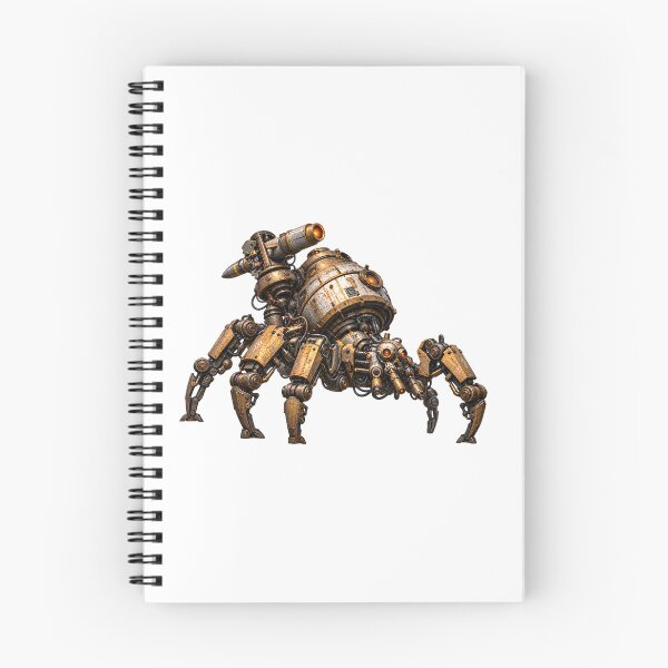 Item preview, Steampunk Spider Mech Robot – Mechanical War Machine designed and sold by Brandady.