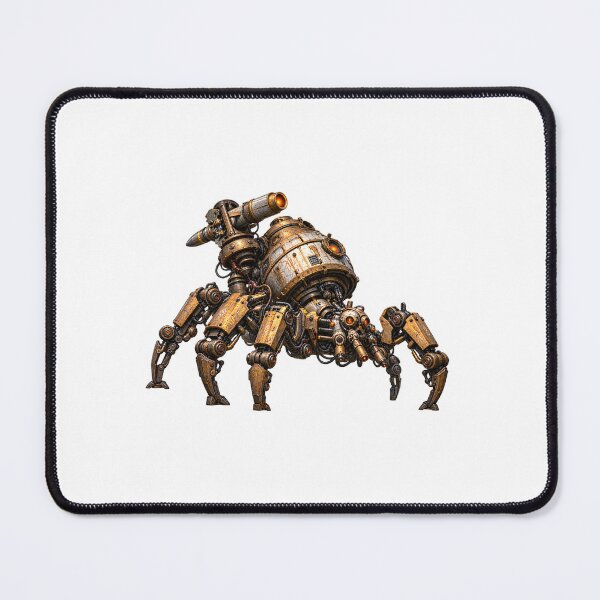 Item preview, Steampunk Spider Mech Robot – Mechanical War Machine designed and sold by Brandady.