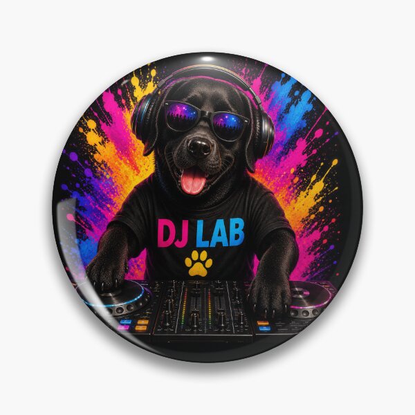 Item preview, DJ Lab – Labrador DJ with Style designed and sold by Goodthingstree.