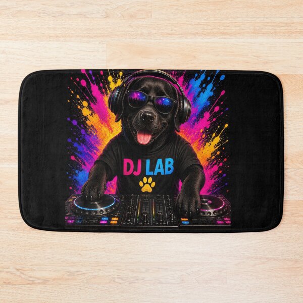 Artikelvorschau, DJ Lab – Labrador DJ mit Stil entworfen und verkauft von Goodthingstree.
