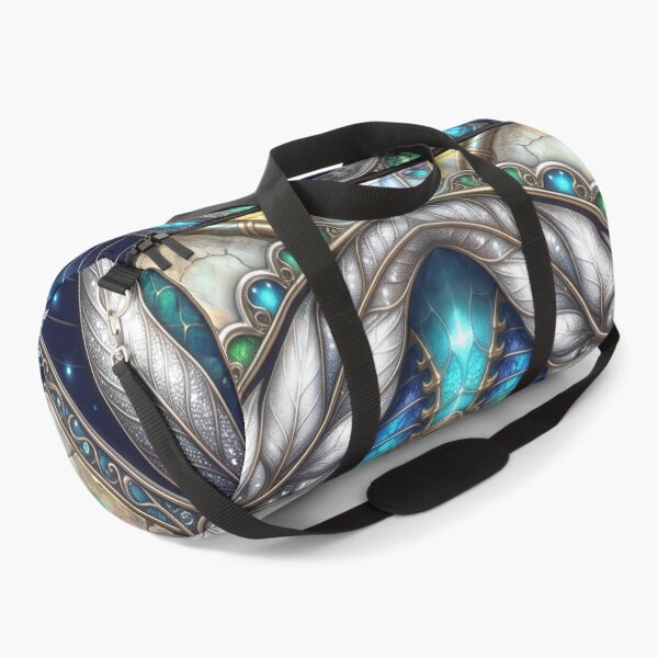 Item preview, Beautiful Blue and Silver Fractal with Stone Background designed and sold by Frackxion.
