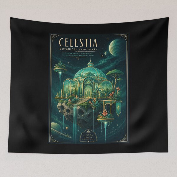 Item preview, Celestial Garden Beyond the Stars  designed and sold by Sketchlegacy.