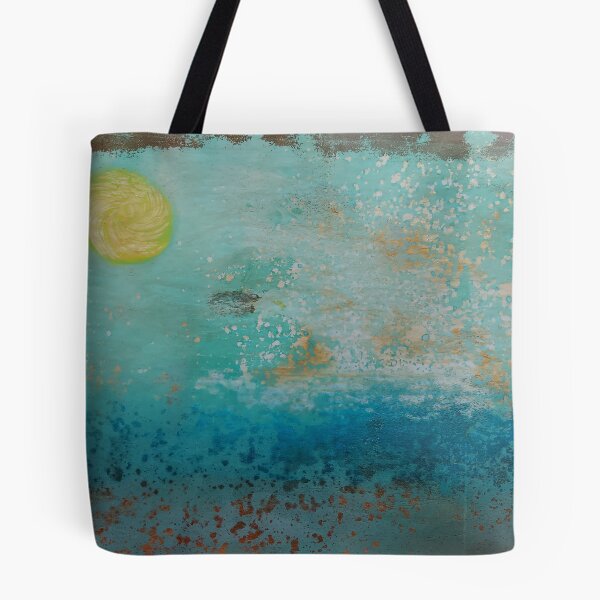 Item preview, Abstract Sunny Beach Painting designed and sold by Emily Macafore.