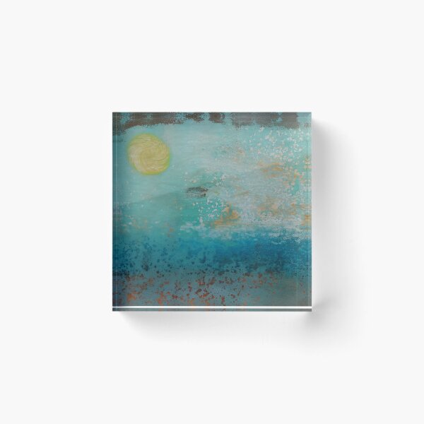 Item preview, Abstract Sunny Beach Painting designed and sold by Emily Macafore.