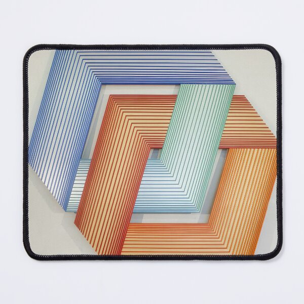 Item preview, Richard Anuszkiewicz abstract art, Richard Anuszkiewicz American artist, Richard Anuszkiewicz color art designed and sold by Russemar.
