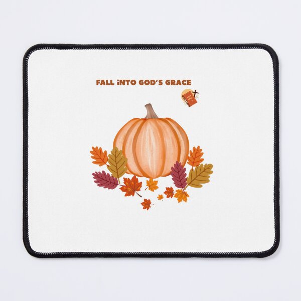 Item preview, Fall Into God’s Grace Pumpkin Sticker | Autumn Faith Sticker designed and sold by InfiniteTribute.