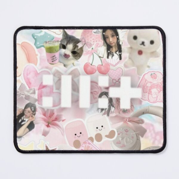 Item preview, ILLIT Pink Kawaii Y2K Kpop Collage designed and sold by KryaArts27.