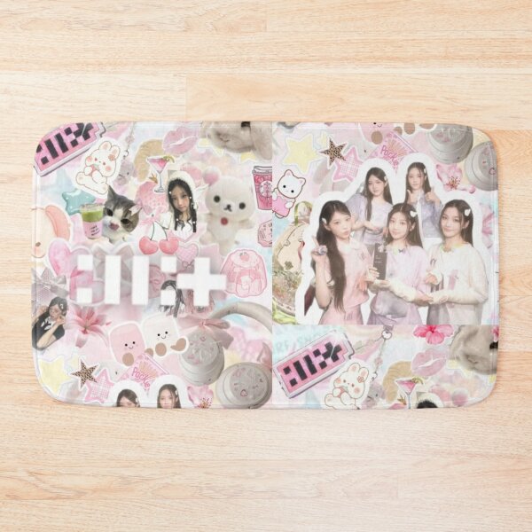 Item preview, ILLIT Pink Kawaii Y2K Kpop Collage designed and sold by KryaArts27.