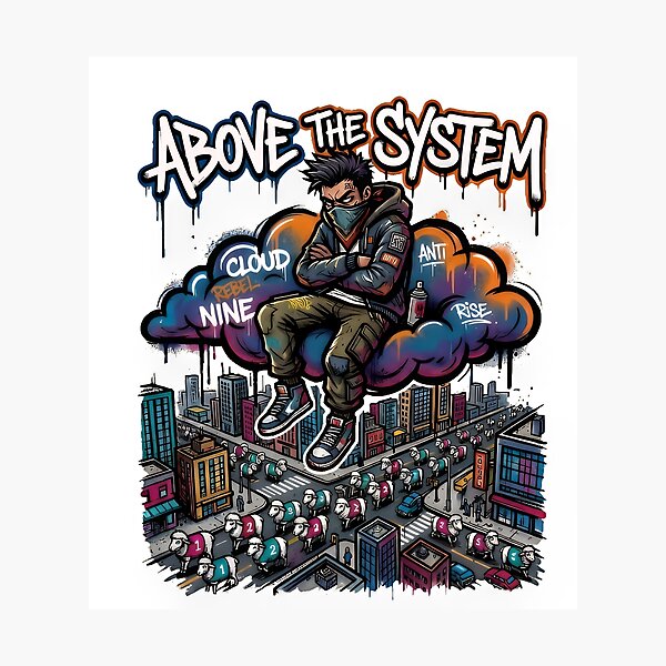 Item preview, Cloud Nine Above the System designed and sold by B3LL81.