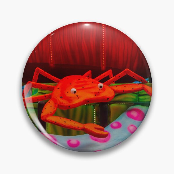 Item preview, Colorful Carnival Float Featuring a Giant Orange Crab and Nautical Parade Decorations designed and sold by Nmallia.