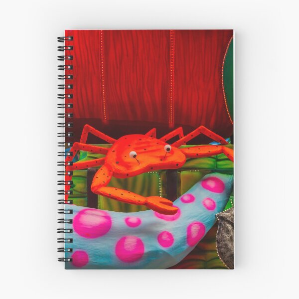 Item preview, Colorful Carnival Float Featuring a Giant Orange Crab and Nautical Parade Decorations designed and sold by Nmallia.