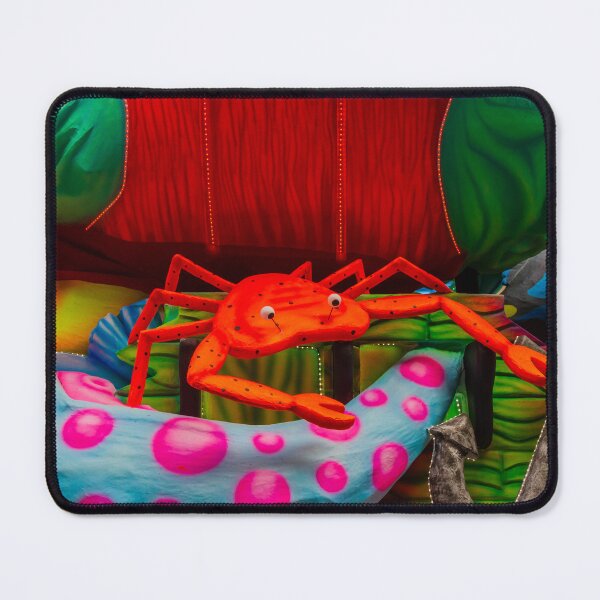 Item preview, Colorful Carnival Float Featuring a Giant Orange Crab and Nautical Parade Decorations designed and sold by Nmallia.