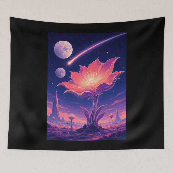 Item preview, Bloom Under Falling Stars designed and sold by Sketchlegacy.