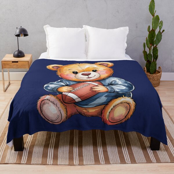 Item preview, Funny Football Teddy Bear designed and sold by VivaJoy.