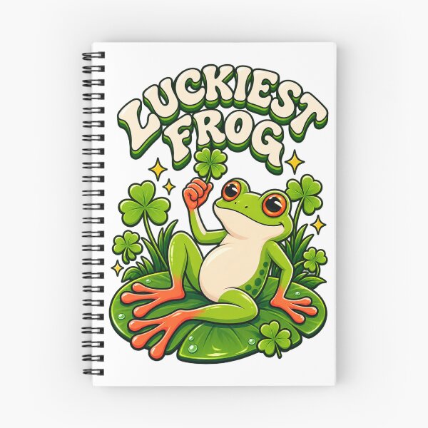 Item preview, Luckiest Frog Clover Design designed and sold by Nextgenofficial.