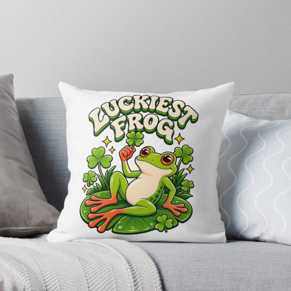 Item preview, Luckiest Frog Clover Design designed and sold by Nextgenofficial.