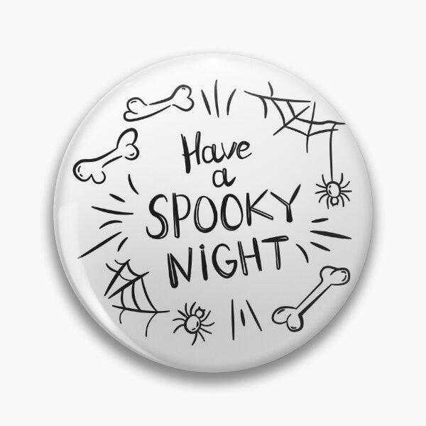 Item preview, Have a Spooky Night Halloween Typography Design with Bones, Spider Web and Spider designed and sold by CHERRY--SHOP.