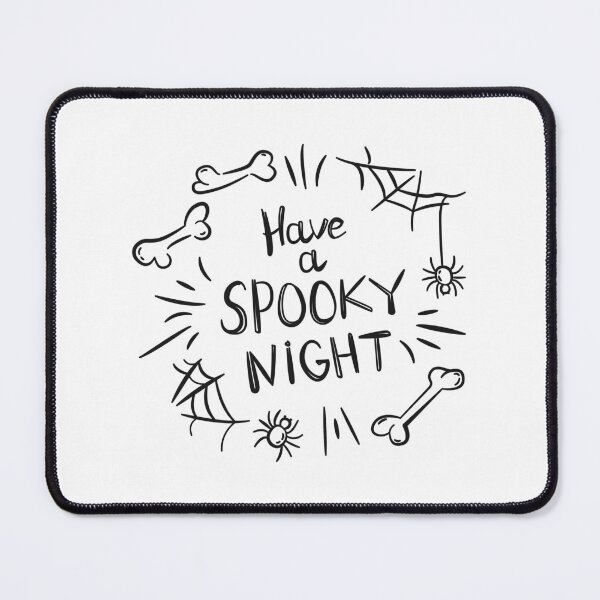 Item preview, Have a Spooky Night Halloween Typography Design with Bones, Spider Web and Spider designed and sold by CHERRY--SHOP.