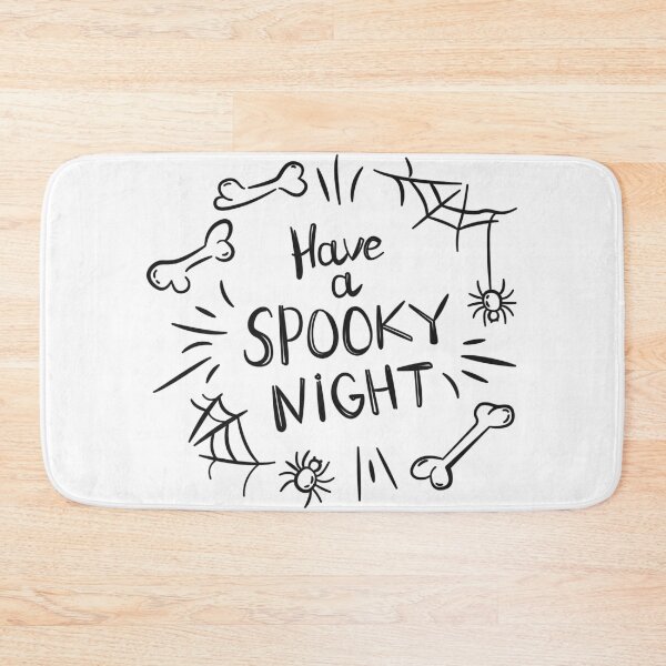 Item preview, Have a Spooky Night Halloween Typography Design with Bones, Spider Web and Spider designed and sold by CHERRY--SHOP.