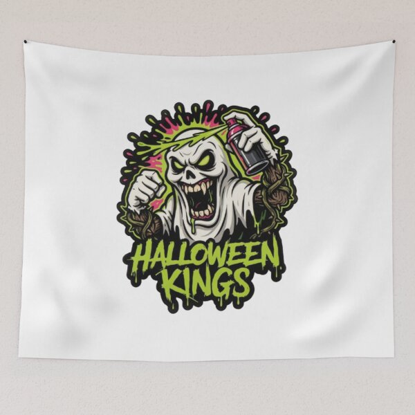 Item preview, Halloween Kings Spray Can Ghost Monster designed and sold by smartlogo_factory.