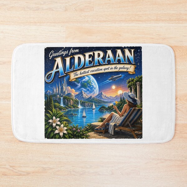 Item preview, Welcome to Alderaan! The HOTTEST Vacation planet in the galaxy! T-Shirt designed and sold by Bruce Custom Creations.
