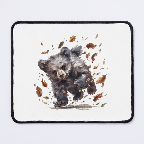 Item preview, Bear Cub | Cute Woodland Animal Watercolor Art designed and sold by Mandayartstudio.