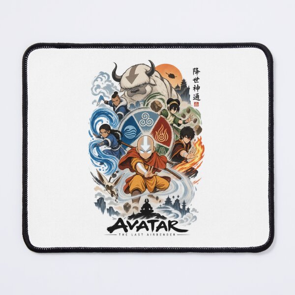 Item preview, Avatar The Last Airbender Four Elements Aang Anime designed and sold by Aspecthub.