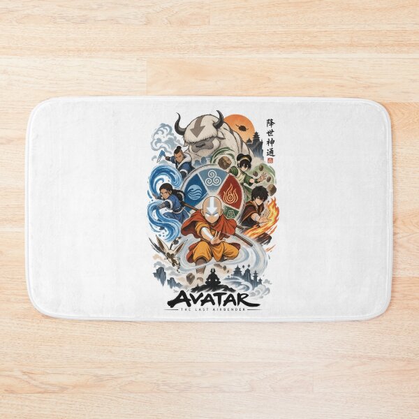 Item preview, Avatar The Last Airbender Four Elements Aang Anime designed and sold by Aspecthub.