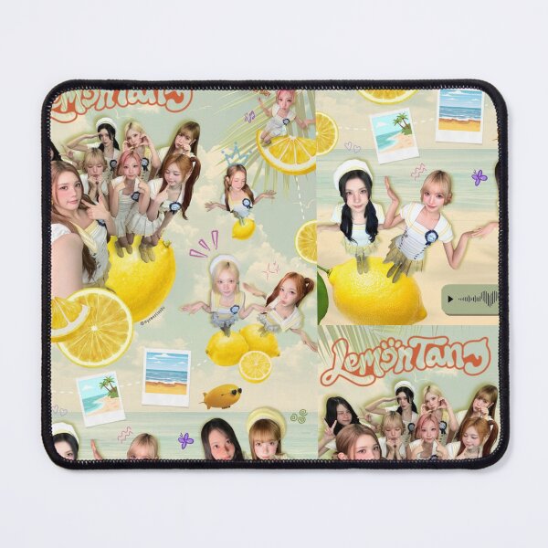 Item preview, Hearts2Hearts Lemon tang Summer Kpop Collage designed and sold by KryaArts27.