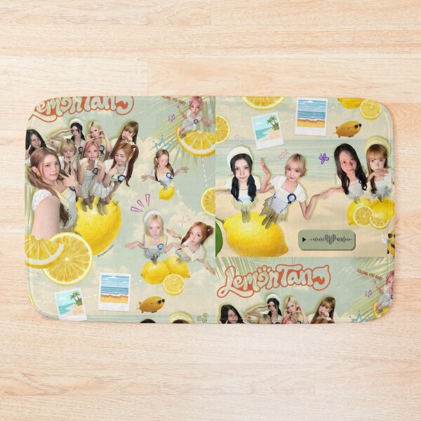 Item preview, Hearts2Hearts Lemon tang Summer Kpop Collage designed and sold by KryaArts27.