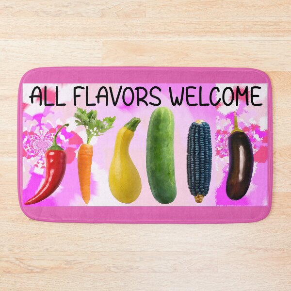Item preview, All Flavors Welcome designed and sold by youneekart.