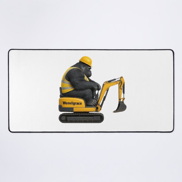 Item preview, Construction Gorilla designed and sold by Wenvilgrace.