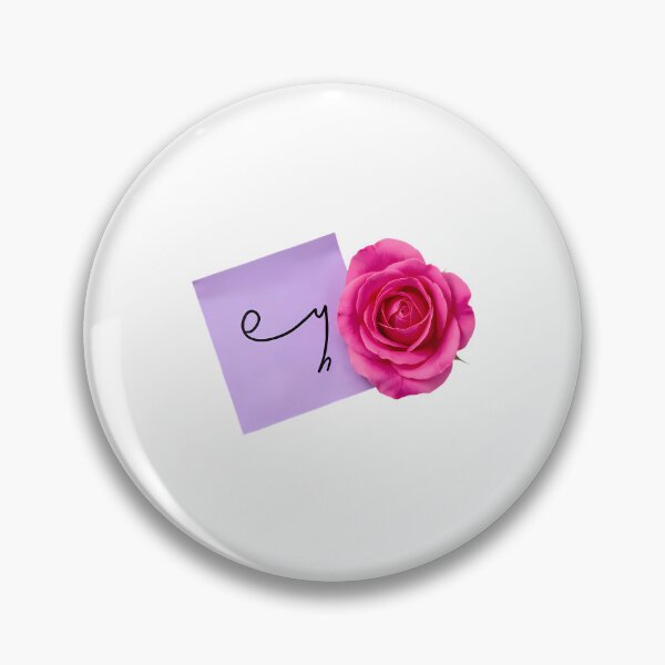 Item preview, Shorthand Writing — Purple Note & Bright Pink Rose designed and sold by Bondingbonding.