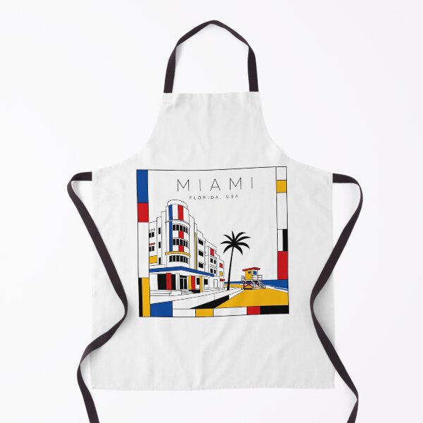 Item preview, Miami Mondrian style poster 3D designed and sold by CMYKStudio.