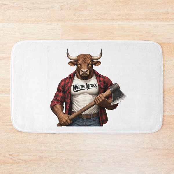Item preview, Lumberjack Bull designed and sold by Wenvilgrace.