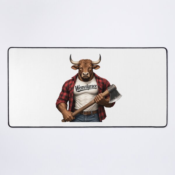 Item preview, Lumberjack Bull designed and sold by Wenvilgrace.
