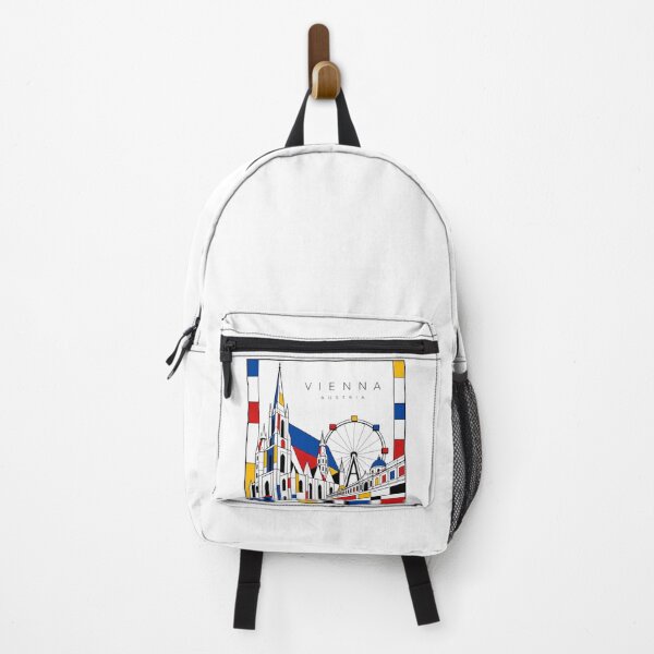 Item preview, Vienna Mondrian style poster 3D designed and sold by CMYKStudio.