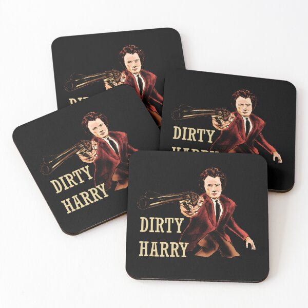 Item preview, Dirty Harry – Clint Eastwood | Retro Crime Movie Poster designed and sold by FULLER FACTORY.
