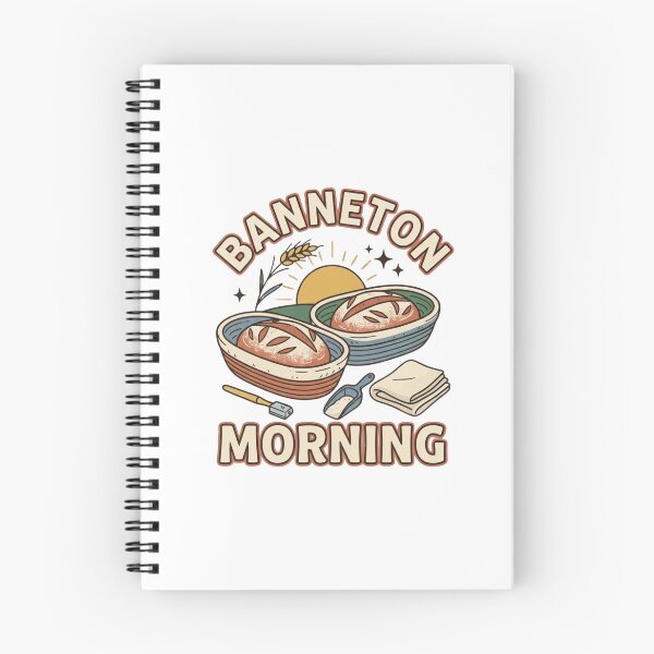 Item preview, Banneton Morning Vintage Sourdough Baking designed and sold by GoofyShopp.