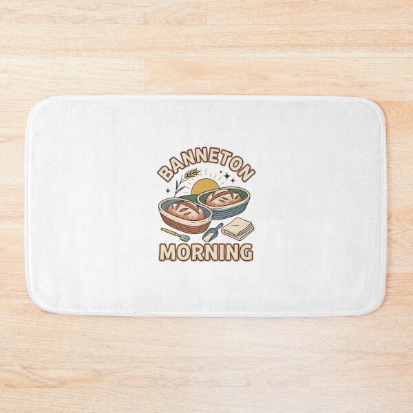 Item preview, Banneton Morning Vintage Sourdough Baking designed and sold by GoofyShopp.