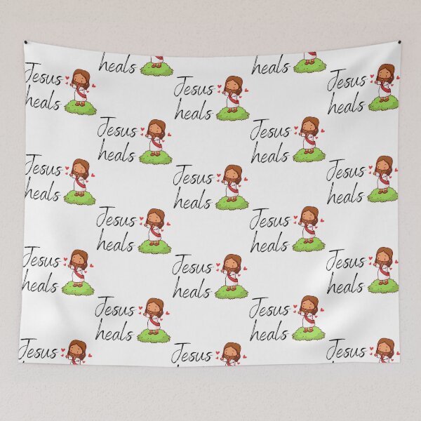 Item preview, Jesus Heals designed and sold by aox-cc-3oy.