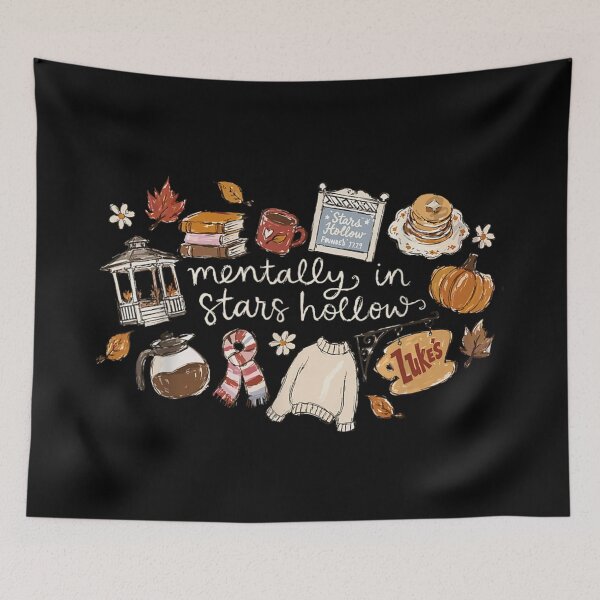 Item preview, Mentally In Stars Hollow Cozy Autumn Coffee Fall Aesthetic Book Lover designed and sold by RuperDelois.