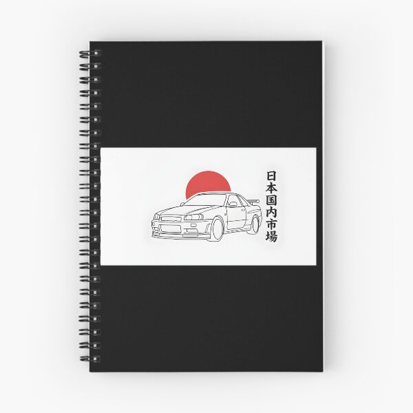 Item preview, Minimalist 90s JDM Sports Car Line Art designed and sold by eihabo.