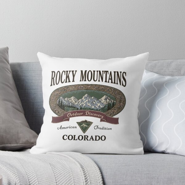 Item preview, Rocky Mountains Colorado Vintage Outdoor Adventure Wilderness Graphic T-Shirt designed and sold by Banyvim.