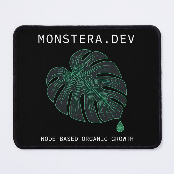 Item preview, Monstera Dev Node Based Growth Plant Parent Coder designed and sold by ThirdShiftLab.