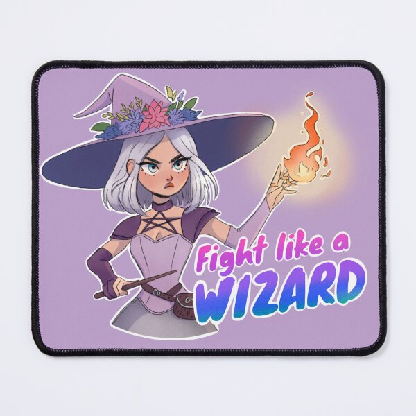 Item preview, Fight Like a Wizard! - D&D Character Art designed and sold by Julieel.exe.