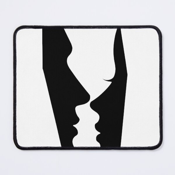 Item preview, Abstract Face to Face Optical Illusion designed and sold by GRFORA.