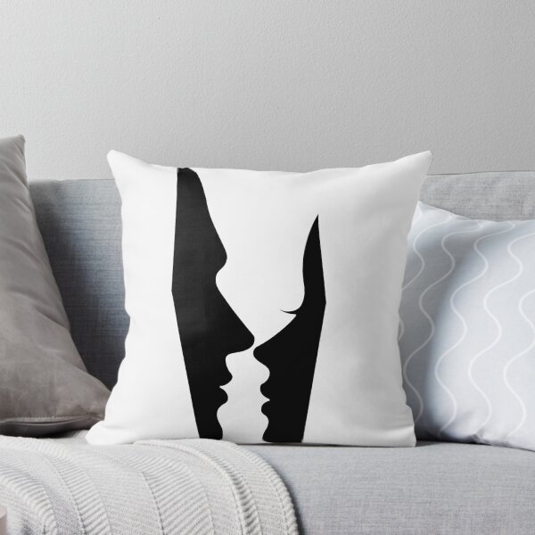Item preview, Abstract Face to Face Optical Illusion designed and sold by GRFORA.