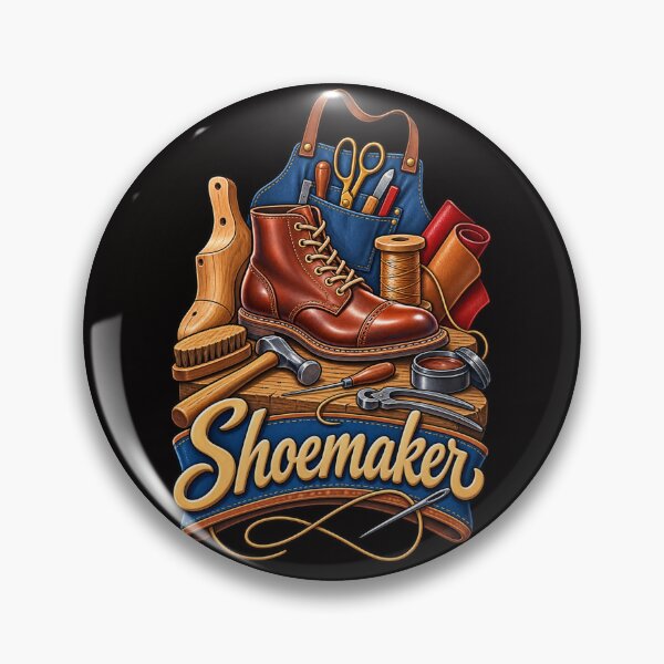 Item preview, Shoemaker – Traditional Leather Craft & Shoe Making Design designed and sold by Tadeusz1.