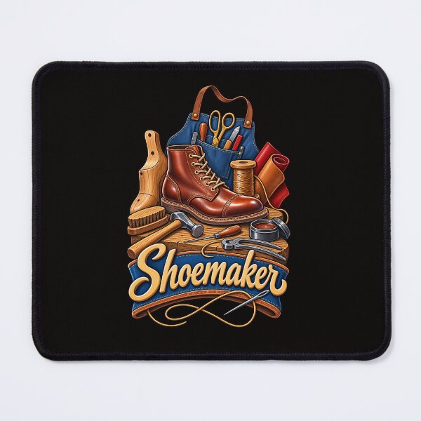 Item preview, Shoemaker – Traditional Leather Craft & Shoe Making Design designed and sold by Tadeusz1.
